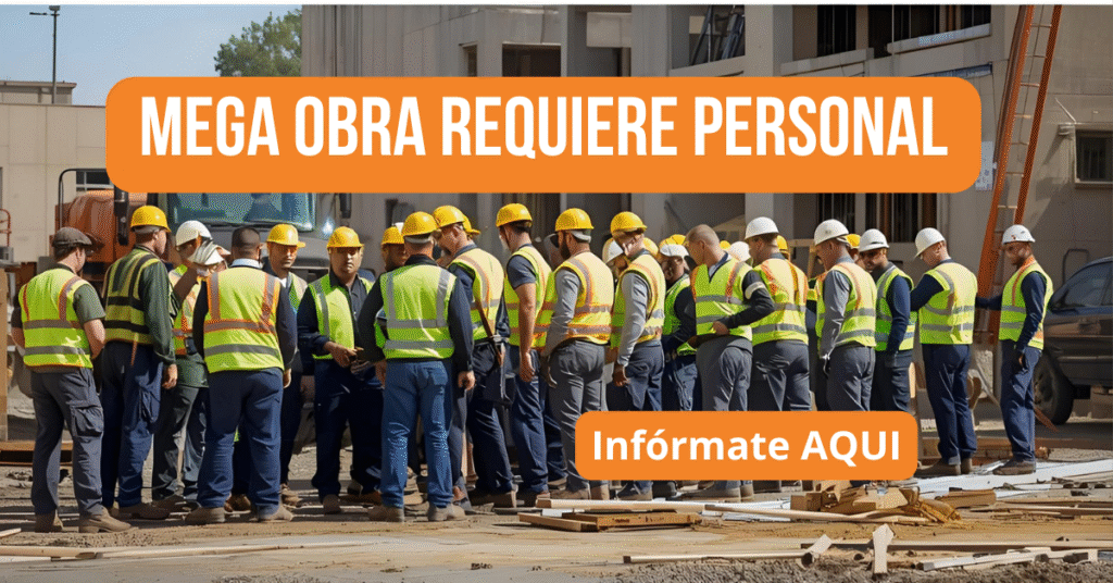 🚧 Mega Obra Necesita Personal