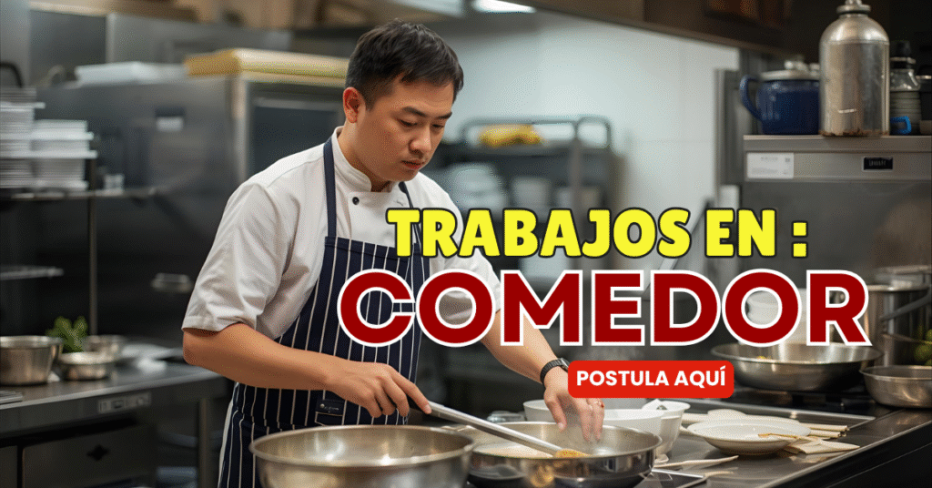 TRABAJOS EN COMEDOR